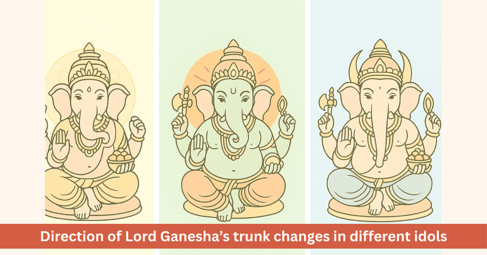 Significance of Ganesha’s Trunk: Secrets of Left, Right and Straight Positions