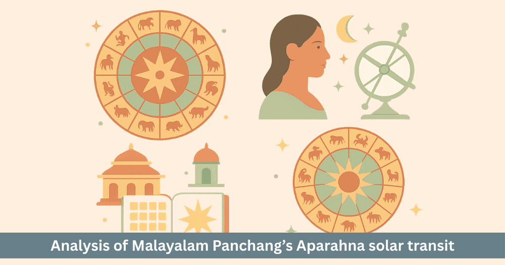 Malayalam Panchang: Kerala’s Precise Solar Timekeeping System Vedic Astrology