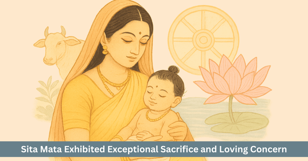 Divine and Deep is the Relationship between Mata Sita