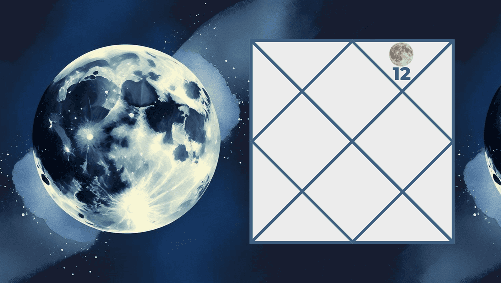 Effects of the Moon in the Twelfth House