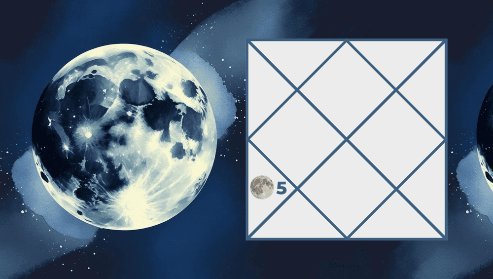 Effects of the Moon in the Fifth House and Its Impact on Life