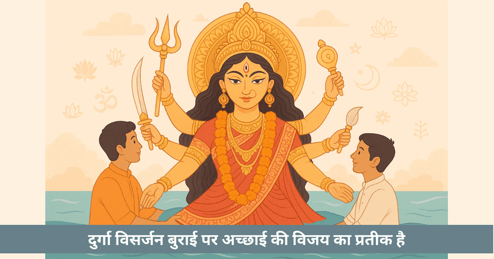 दुर्गा विसर्जन 2025 तिथि और आध्यात्मिक महत्व