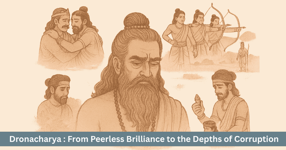 Dronacharya: From Peerless Brilliance to the Depths of Corruption