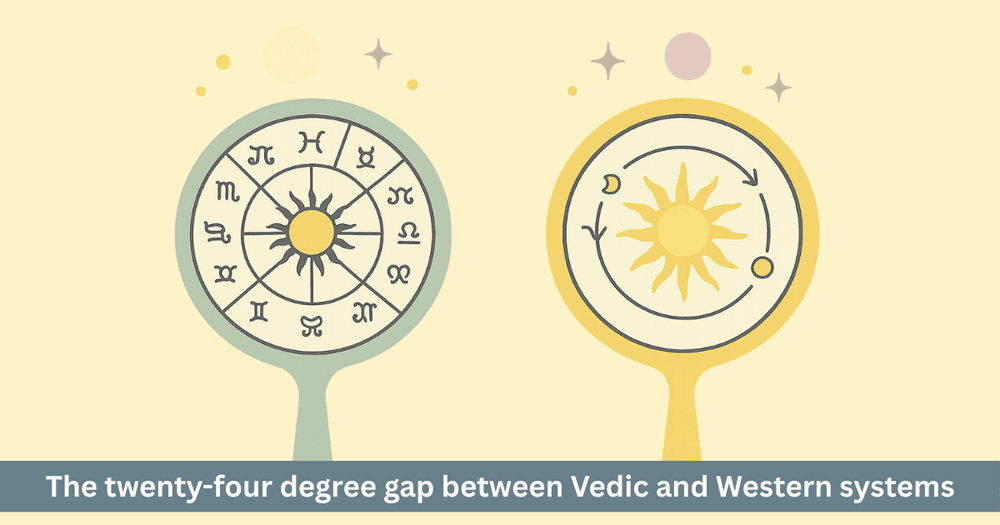 Vedic Versus Western Astronomy Comparison: Sidereal and Tropical Zodiac Differences