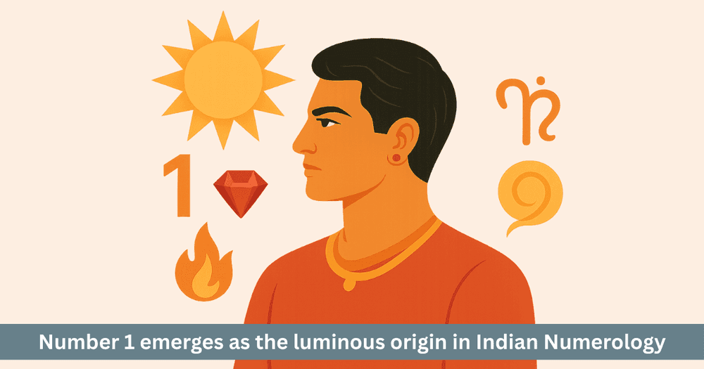 Number 1 in Indian Numerology: Traits, Life Path and Success