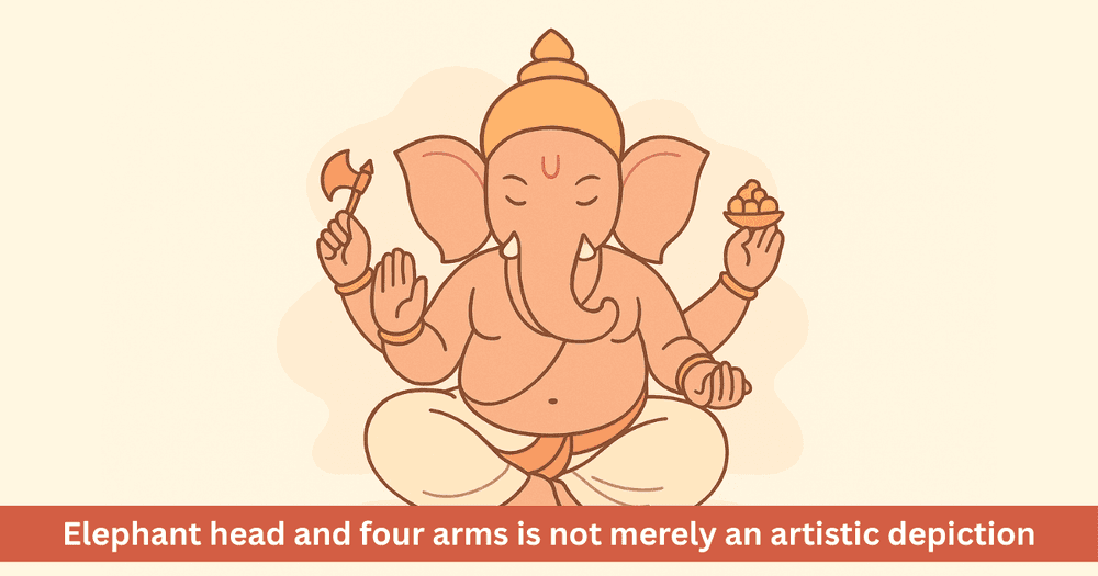 The Spiritual Secret of Ganesha’s Four Arms