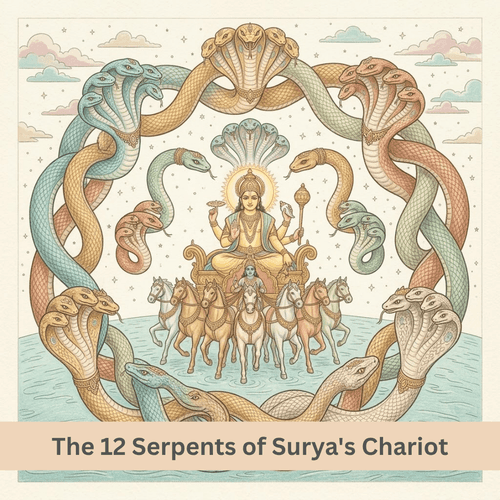 The 12 Serpents of Surya's Chariot