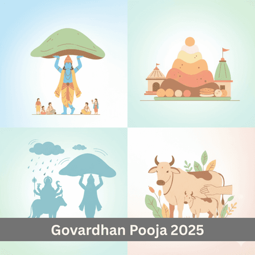 Govardhan Puja 2025: Date, Shubh Muhurat and Rituals