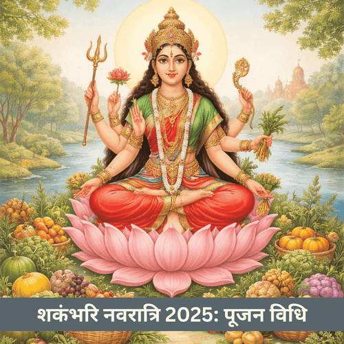 शकंभरि नवरात्रि 2025: तिथि, महत्व और पूजन विधि