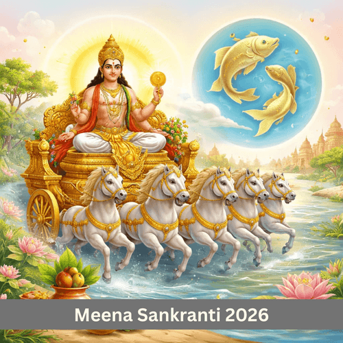 Meena Sankranti 2026: Date, Solar Transition, Punya Kaal and Spiritual Practice