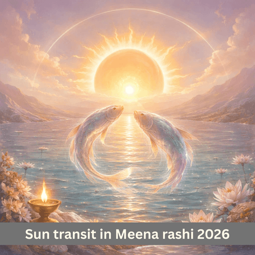 Sun’s Entry into Meena Rashi on 15 March 2026: Inner Reflection and Healing