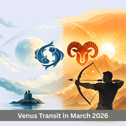 March 2026: Venus Transit from Meena to Mesha and Its Impact on Love and Comfort