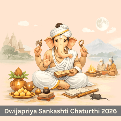 Dwijapriya Sankashti Chaturthi 2026: Date, Chaturthi Tithi and Moonrise Time