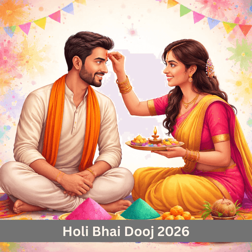 Holi Bhai Dooj 2026: Date, Dwitiya Tithi and the Bond of Siblings after Holi
