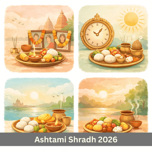 Ashtami Shradh 2026: Date, Significance and Ritual Procedure