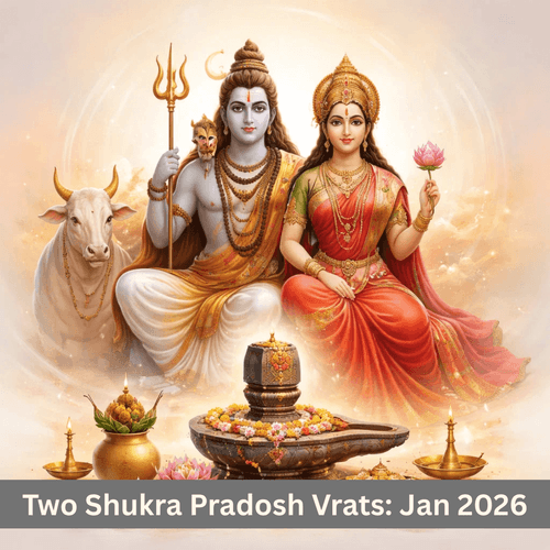 Two Shukra Pradosh Vrats in January 2026: Dates and Significance