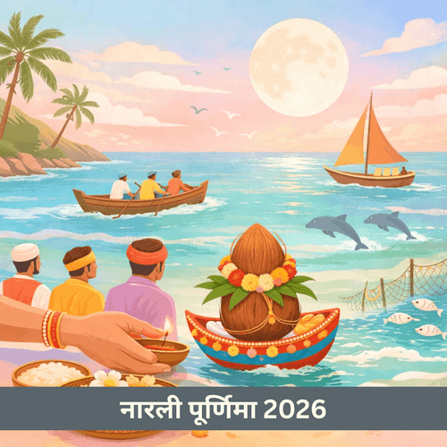 नारळी पूर्णिमा 2026: तिथि, श्रावण पूर्णिमा, महत्व, मंत्र और मुख्य अनुष्ठान