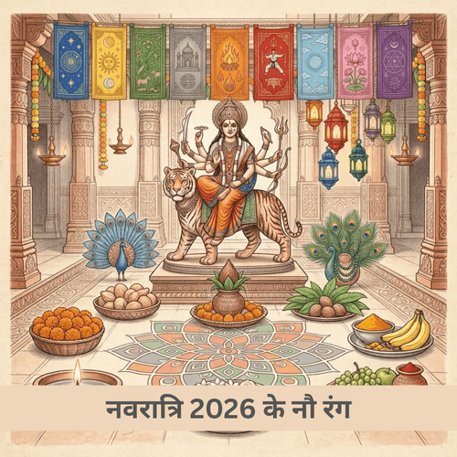 नवरात्रि 2026 के नौ रंग