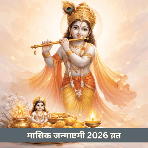 मासिक जन्माष्टमी 2026: कृष्ण व्रत और निष्ठा पूजा