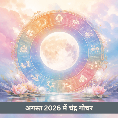 अगस्त 2026 में चंद्र गोचर