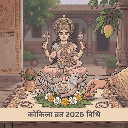 कोकिला व्रत 2026 विधि