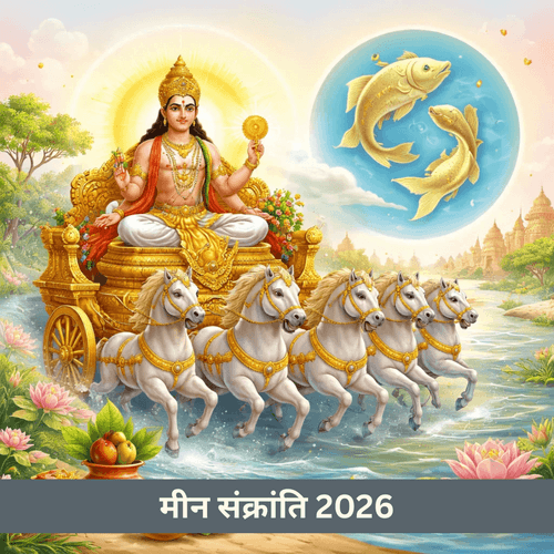मीन संक्रांति 2026: तिथि, सूर्य संक्रमण, पुण्य काल और आध्यात्मिक साधना