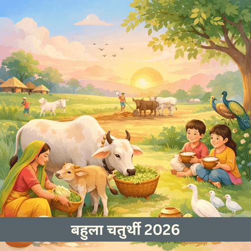 बाहुला चतुर्थी 2026: बोल चौथ तिथि, गो पूजा, व्रत कथा और गोधुलि पूजा