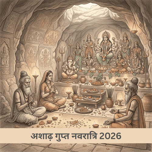 अशाढ़ गुप्त नवरात्रि 2026
