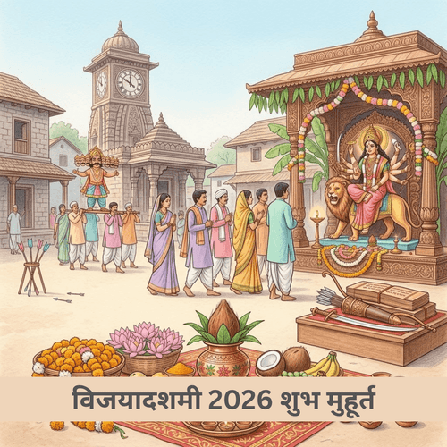 विजयादशमी 2026 शुभ मुहूर्त