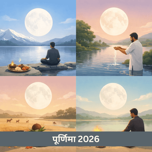 पूर्णिमा 2026: तिथियाँ, तिथि ज्ञान, अनुष्ठान और आंतरिक प्रकाश