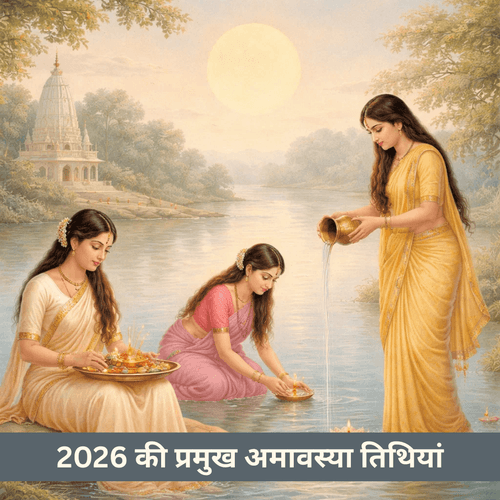 अमावस्या 2026 की प्रमुख तिथियां क्या हैं