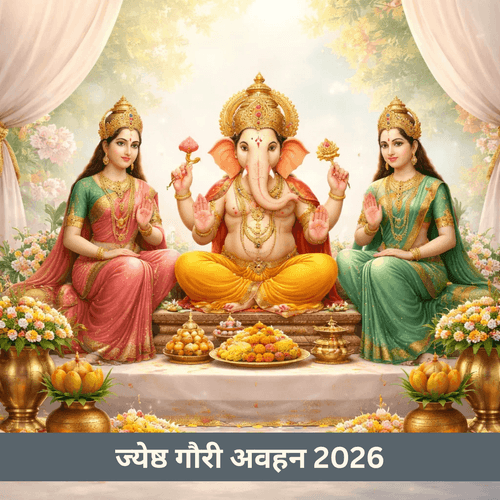ज्येष्ठ गौरी आवाहन 2026: तिथि, मुहूर्त और पूजा विधि