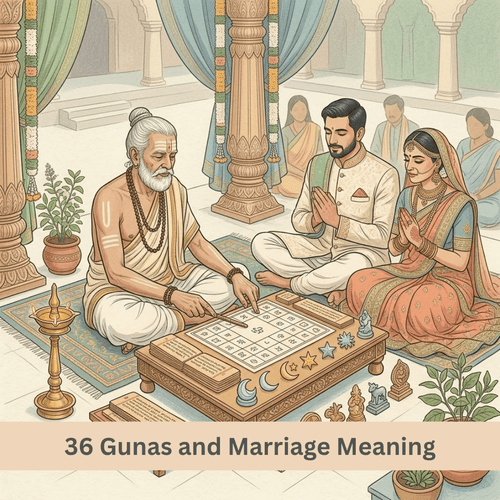 36 Gunas and Marriage Meaning
