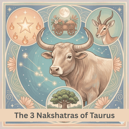 The 3 Nakshatras of Taurus and Their Deeper Astrological Significance