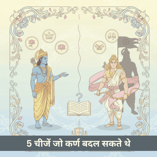 कर्ण के पाँच निर्णायक मोड़ जहाँ अलग चुनाव इतिहास बदल देता