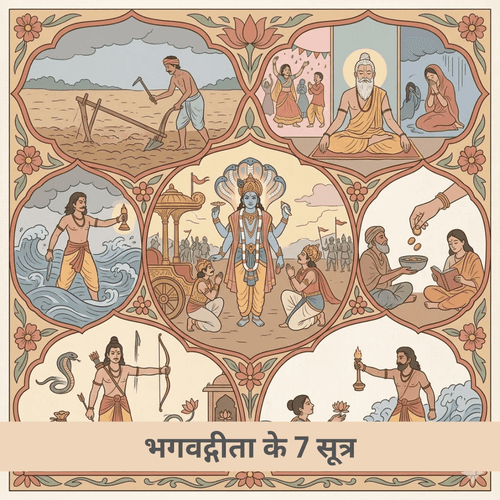 कठिन समय में भगवद्गीता के 7 जीवन सूत्र