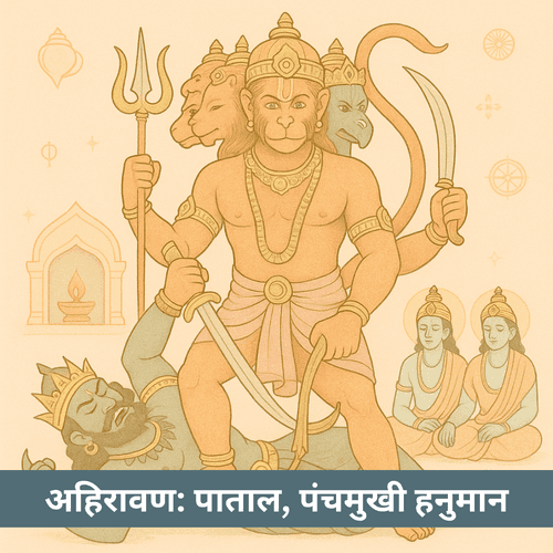 अहिरावण: पंचमुखी हनुमान का रहस्य, पाताल लोक और तांत्रिक शक्ति का संग्राम