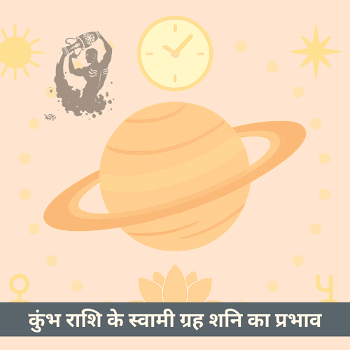कुंभ राशि के स्वामी ग्रह शनि का संपूर्ण प्रभाव