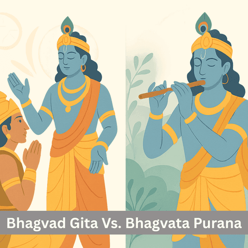Why Is the Bhagavad Gita Intellectual and the Bhagavata Purana Emotional? Krishna’s Legacy of Head and Heart