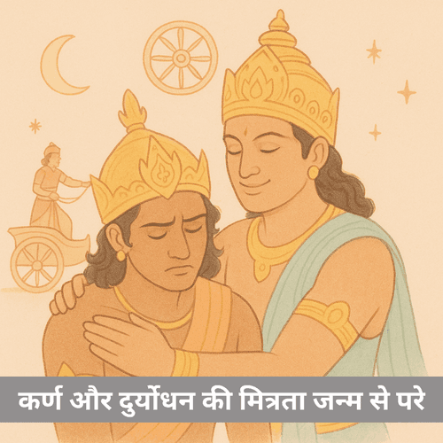 क्या कर्ण और दुर्योधन की मित्रता जन्म से परे एक सच्चा बंधन थी?