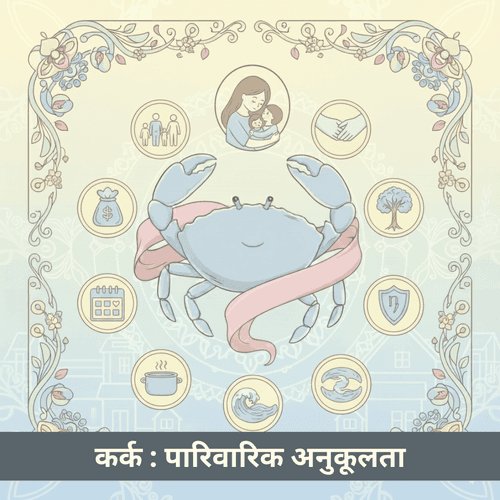 कर्क राशि: पारिवारिक संगतता और मित्रता अध्ययन