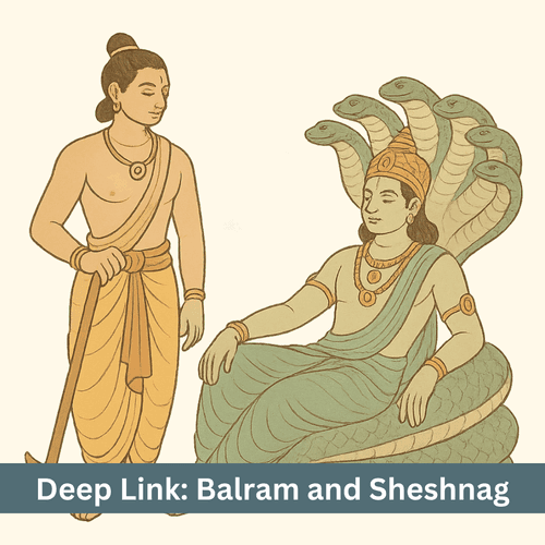 Balram and Sheshnag: Is Their Connection Only Myth or a Principle of Living?