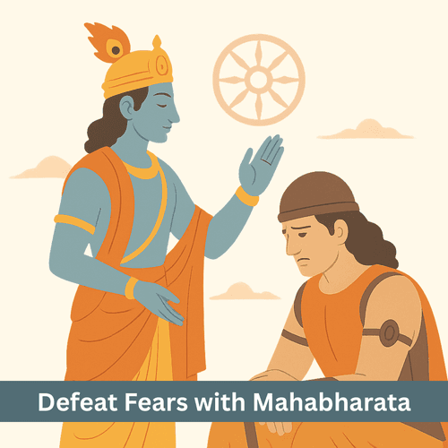 What are the seven lessons from the Mahabharata to overcome fear and doubt