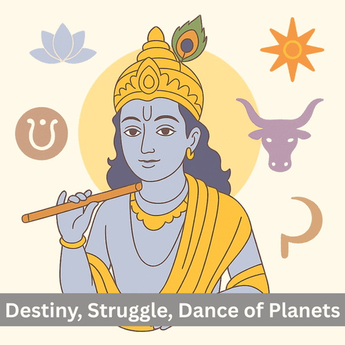 What Is the Secret of Krishna’s Horoscope? Destiny, Struggle and the Dance of Planets