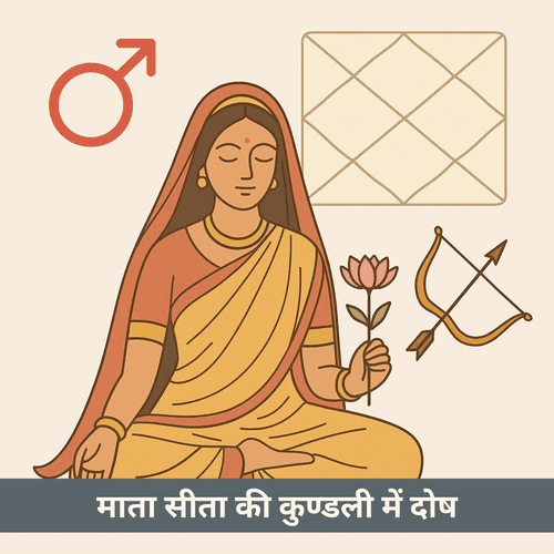 माता सीता की कुण्डली में दोष: ज्योतिषीय विश्लेषण और शास्त्रीय तथ्य क्या हैं?