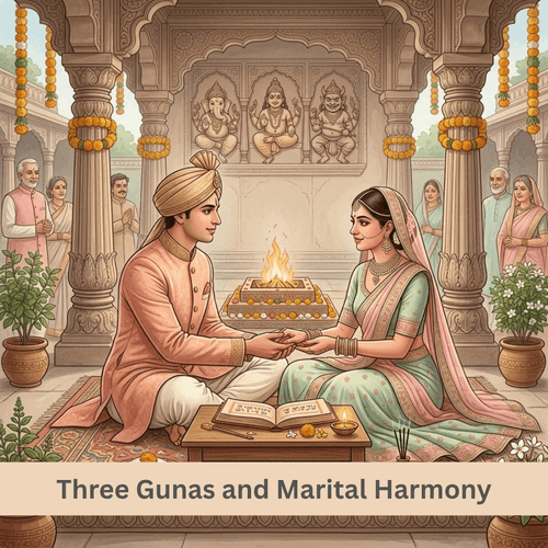 Three Gunas and Marital Harmony