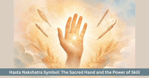 Hasta Nakshatra Symbol Explained: The Sacred Hand and the Power of Skill, Control and Creation