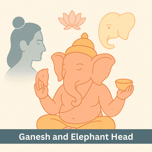 Why Was Lord Ganesha Given the Head of an Elephant?