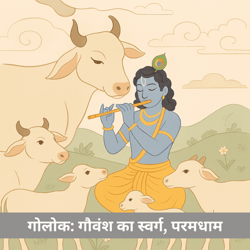 गोलोक: कृष्ण का स्वर्ग, गौ माता का पराम लोक