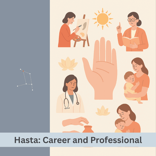 Hasta Nakshatra: Career and Professional Analysis